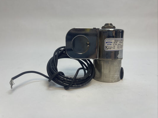 GC VALVE S301UF01V3BE7S VALVE 24/60V 0.750AMP 10W 50PSI 1/4" NPT