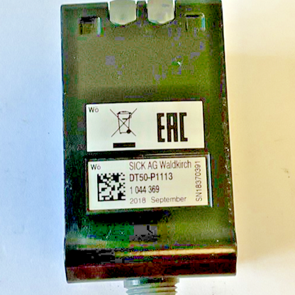SICK DT50 DISTANCE SENSOR 30VDC 1.8W DT50-P1113