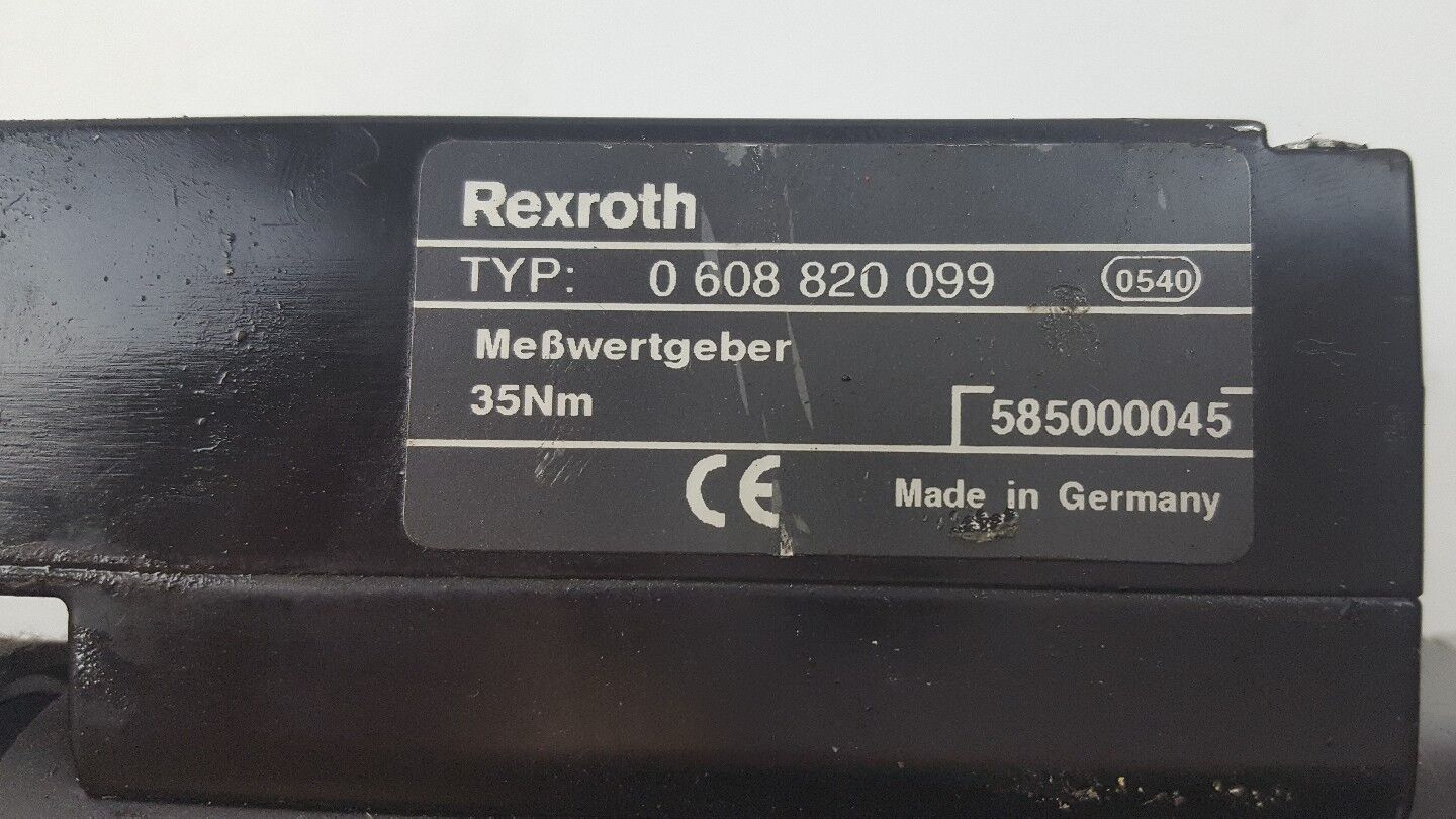 REXROTH 0608701017 0608720053 0608820099 0608PE130 NUT RUNNER.