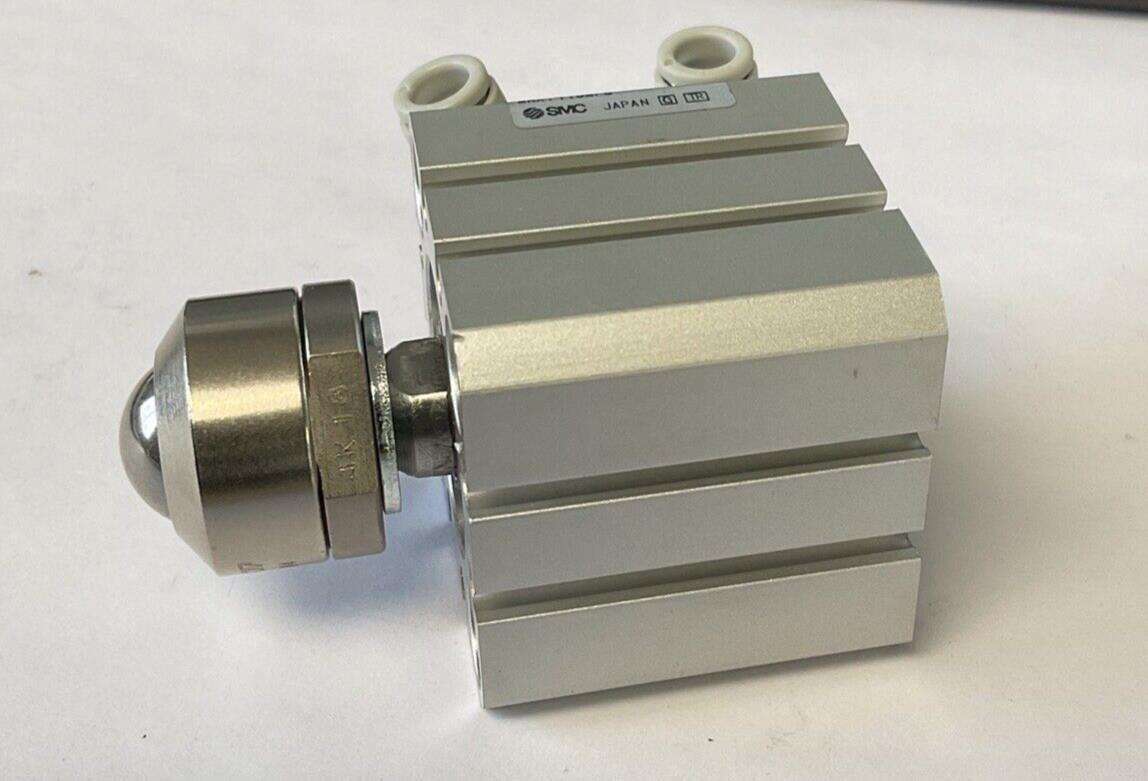 SMC CQSB25-15-DCQ7907 COMPACT CYLINDER W/ A-TEC ROLLER BEARING PV20B-AM4