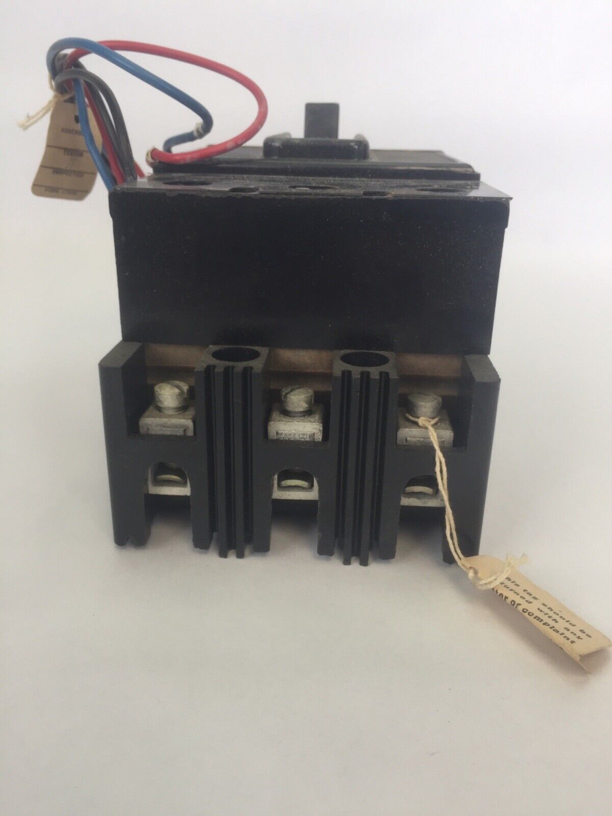 WESTINGHOUSE F3050S SAFTVUE DE-ION CIRCUIT BREAKER 50A 600VAC 250VDC 376D200G04