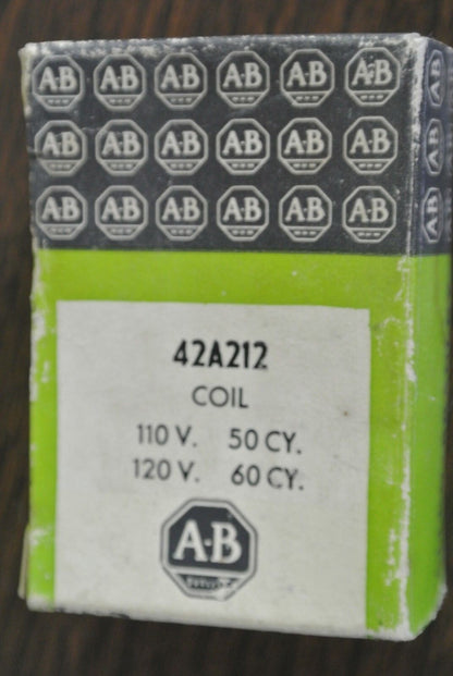 ALLEN-BRADLEY 42A212 COIL, 110V/50Hz, 120V/60Hz - NEW SURPLUS