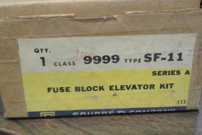SQUARE D / 9999 SF-11 / FUSE BLOCK ELEVATOR KIT / NEW SURPLUS