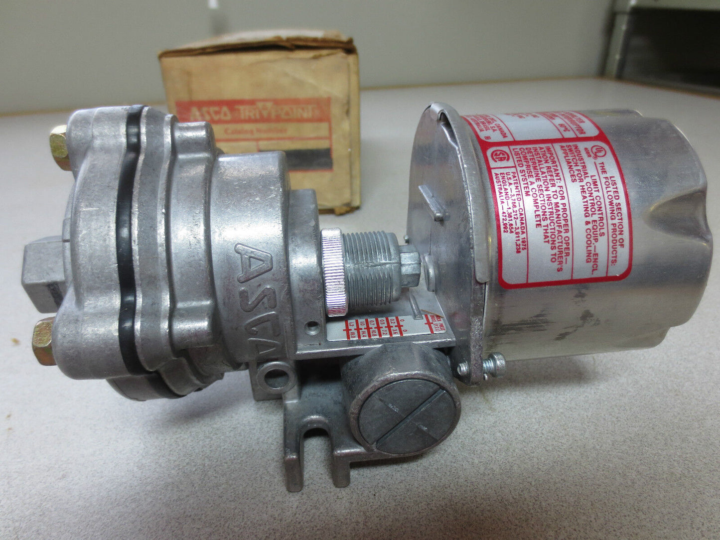 ASCO SB21A PRESSURE SWITCH / TRANSDUCER - NEW SURPLUS