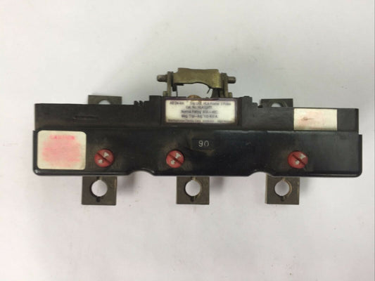 WESTINGHOUSE HLA3090T AB DE-ION TRIP UNIT 90AMP 3POLE MAG TRIP ADJ 100-450A