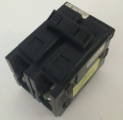 WESTINGHOUSE QBHW2015 CIRCUIT BREAKER 2P 120/240VAC 15A MISSING SCREWS QBHW2015H