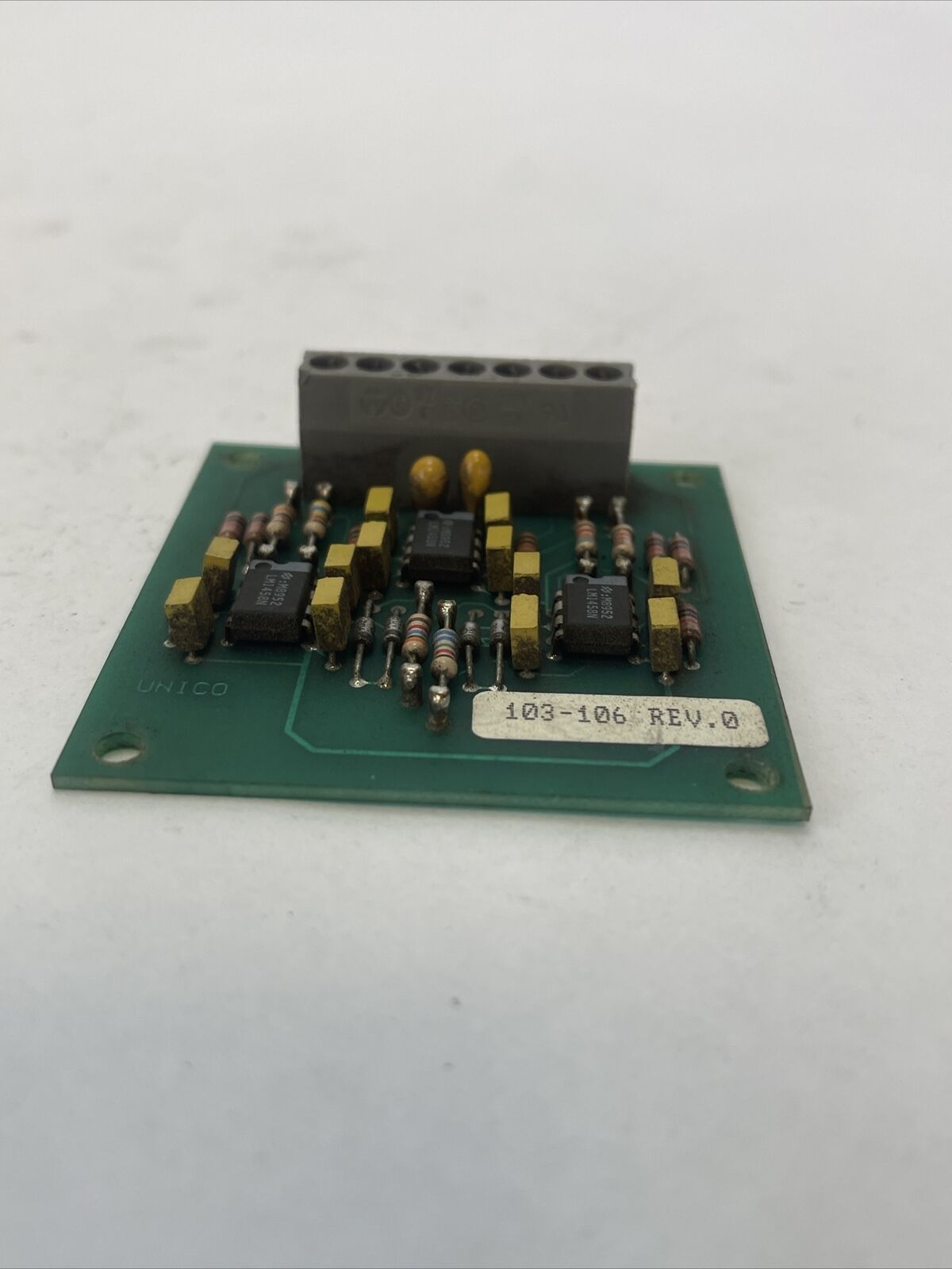 UNICO 103-106 REV. 0 CIRCUIT BOARD 309037A