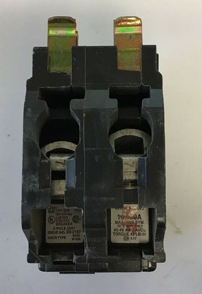 SQUARE D QOB260 CIRCUIT BREAKER 60A 120/240VAC 2POLE