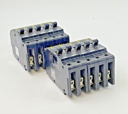 SQUARE D **LOT OF 10** - EDB14020 - 20A/1 POLE/277 VAC/BOLT ON/TYPE HACR - NEW