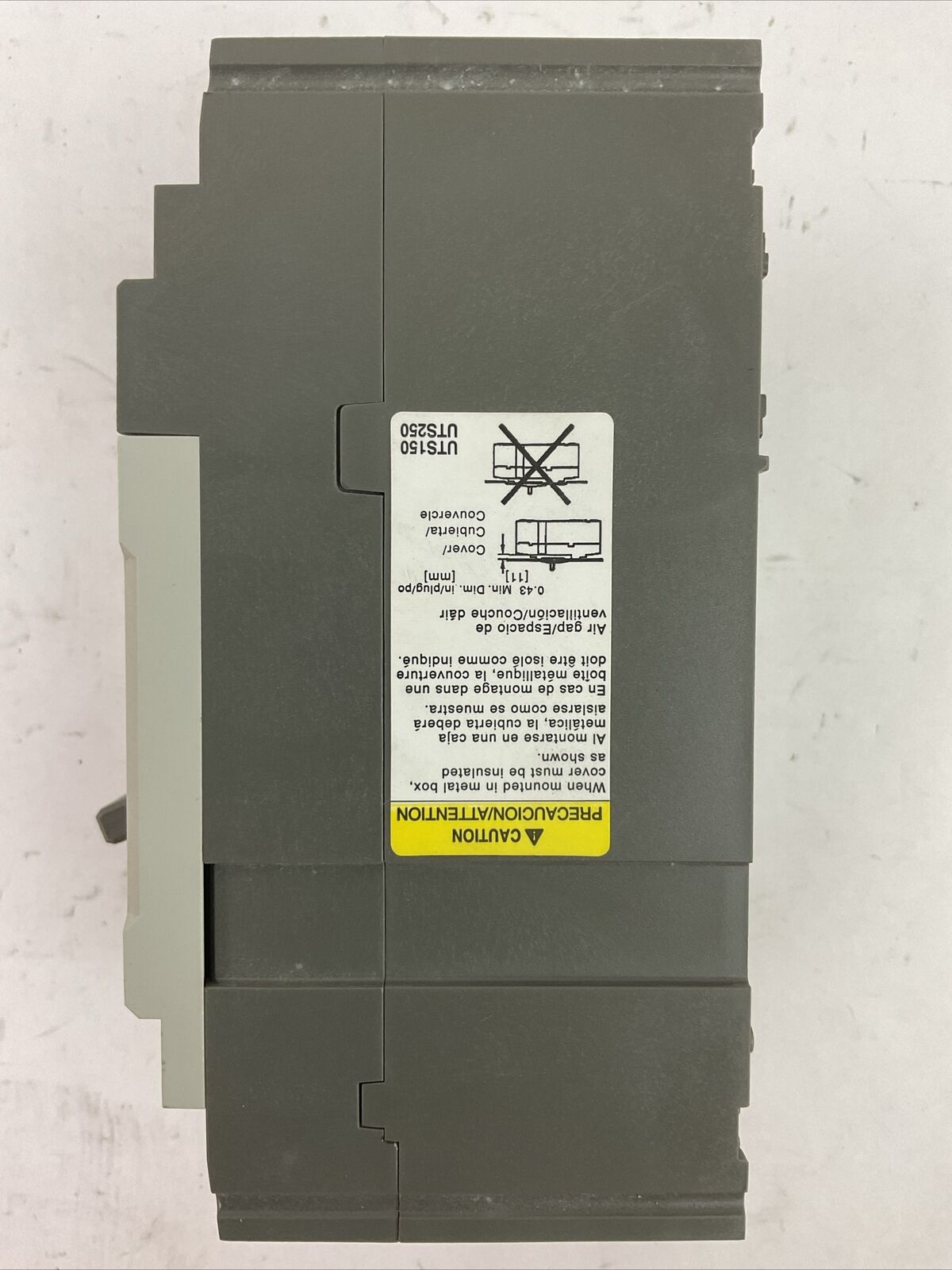 LS ELECTRIC UTS 150N CIRCUIT BREAKER 150AMP 3POLE 600V SUSOL MCCB li=1500A