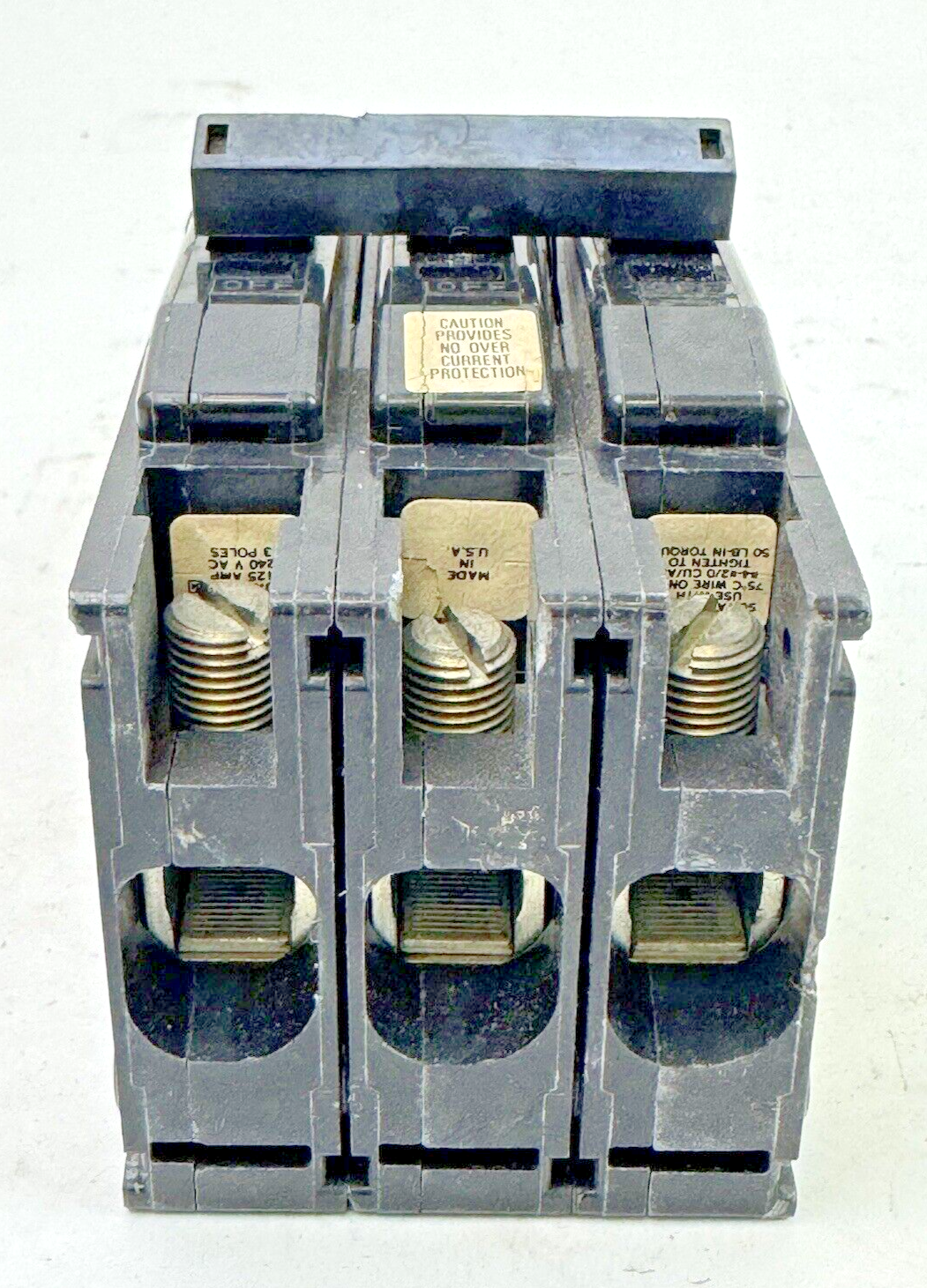 SQUARE D - QOU30001 - UNIT MOUNT CIRCUIT BREAKER - 3 POLE/125 A/240VAC/TYPE QOU