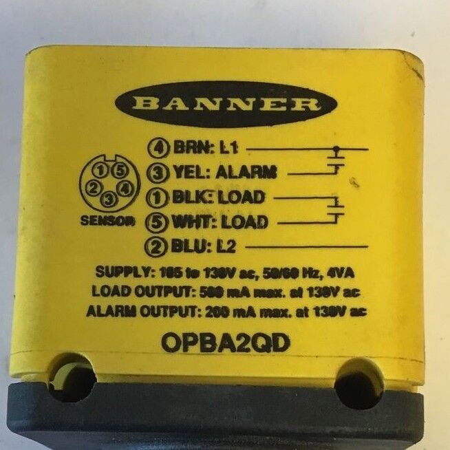 BANNER OPBA2QD POWER BLOCK 130VAC 50/60HZ