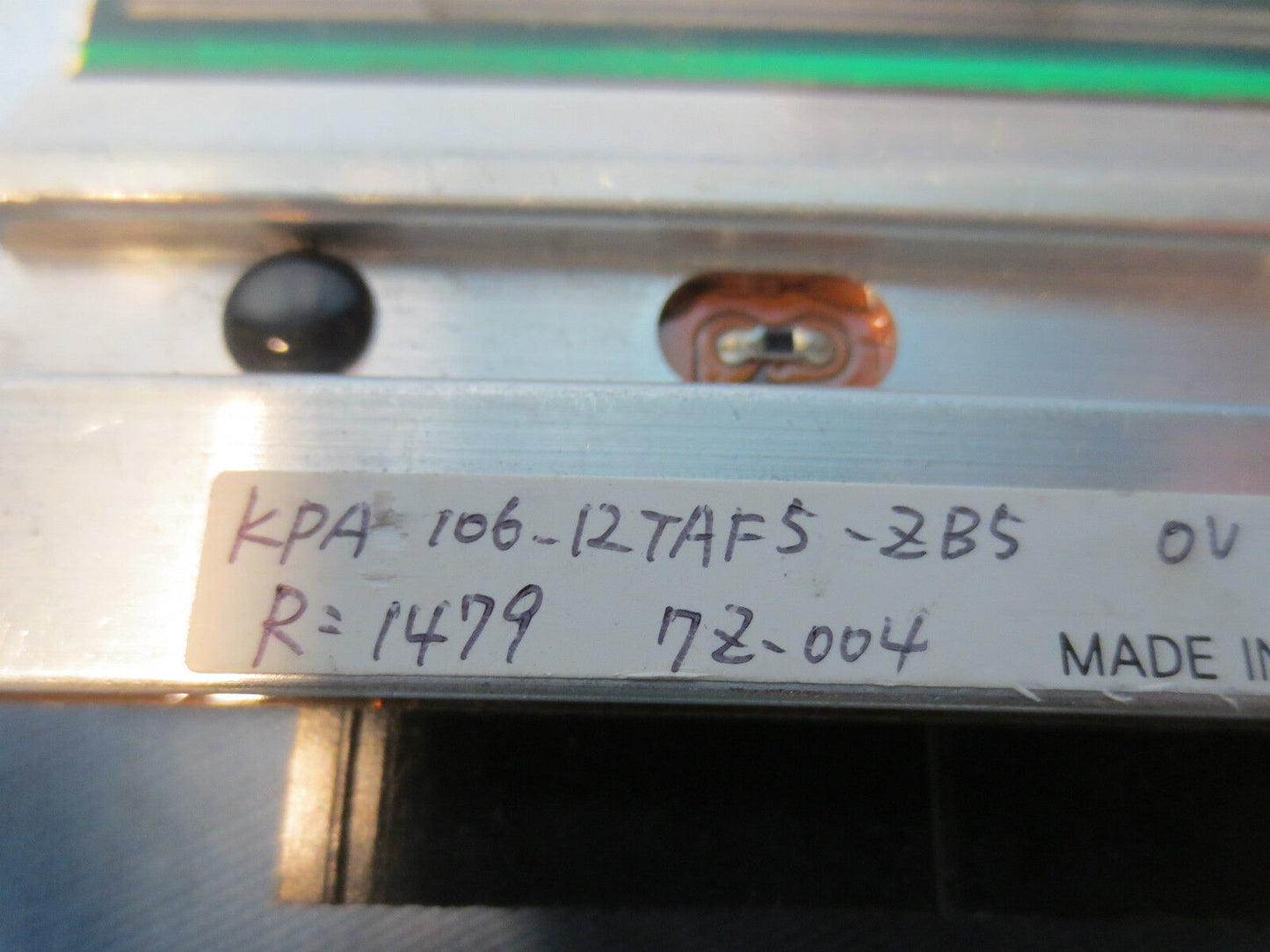ZEBRA KPA-106-12TAF5-ZB5 THERMAL PRINTER PRINT HEAD