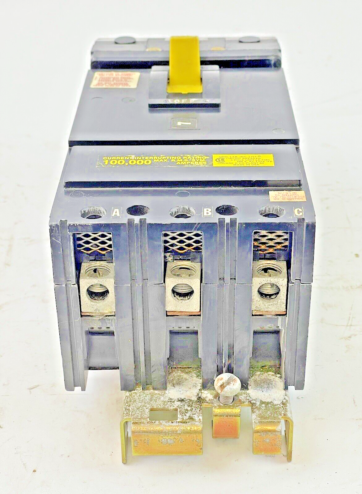 SQUARE D - IFB34040 - BOLT-ON CIRCUIT BREAKER - 40A/3 POLE/ 480 VAC