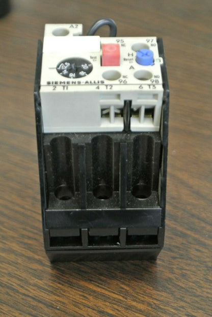 SIEMENS-ALLIS OLR2000CS1 OVERLOAD RELAY 1.25-2.0A