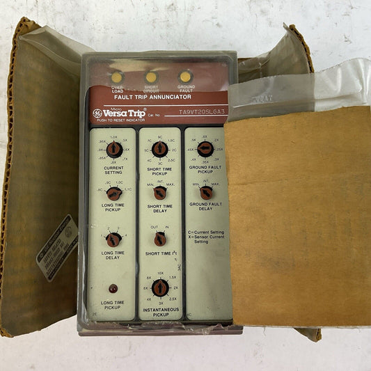 GE TA9VT20SLGA3 MICRO VERSA TRIP FAULT TRIP ANNUNCIATOR