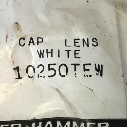 CUTLER HAMMER 10250TEW CAP LENS WHITE***LOTOF3***