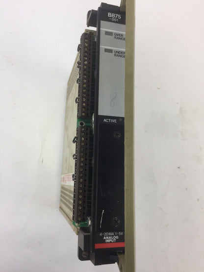 GOULD AS-B875-001 ASSY MDL ANLIN8CH WV ANALOG INPUT MODULE
