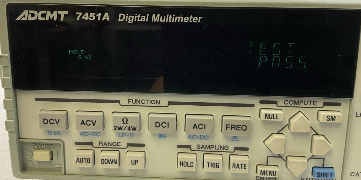 ADCMT 7451A DIGITAL MULTIMETER