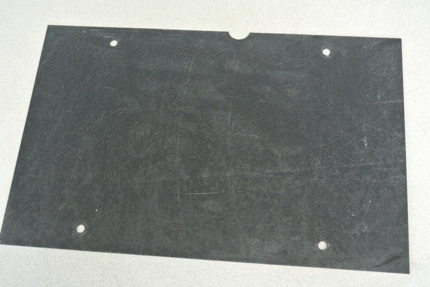 12" x 18-1/2" x 1/8" FIBERGLASS or PHENOLIC BACKPLATE / ARC SHIELD