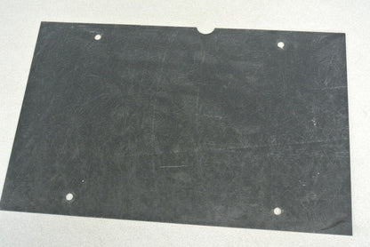 12" x 18-1/2" x 1/8" FIBERGLASS or PHENOLIC BACKPLATE / ARC SHIELD