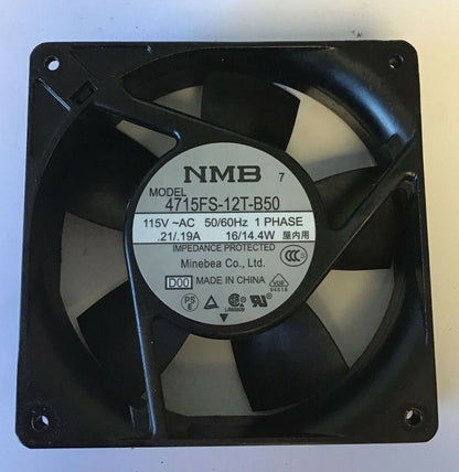 NMB TECHNOLOGIES 4715FS-12T-B50 AXIAL FAN - 115VAC, 0.21/0.19A ***LOTOF2***