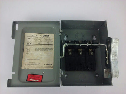 GOULD I-T-E, JU321, 30A, 240VAC/250VDC, 7.5 MAX H.P., 3PH, NEW GOOD CONDITION