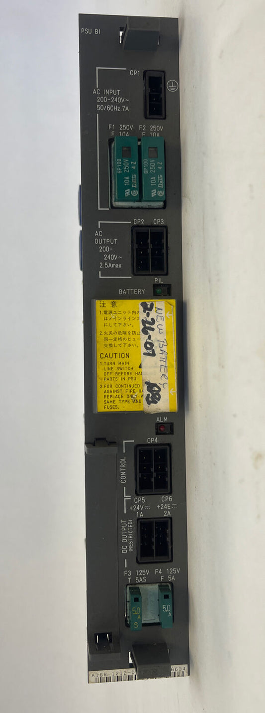 FANUC A16B-1212-0531-06B PSU BI POWER SUPPLY