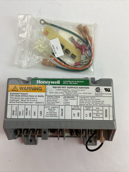 HONEYWELL S8910U HOT SURFACE IGNITION MODULE