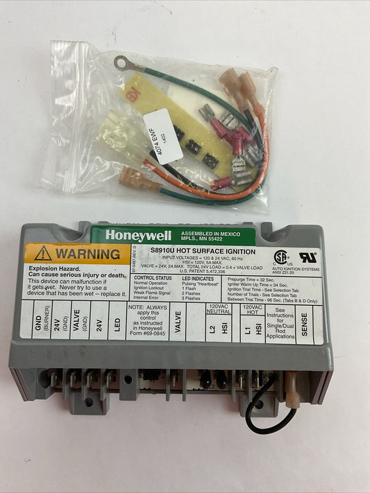 HONEYWELL S8910U HOT SURFACE IGNITION MODULE