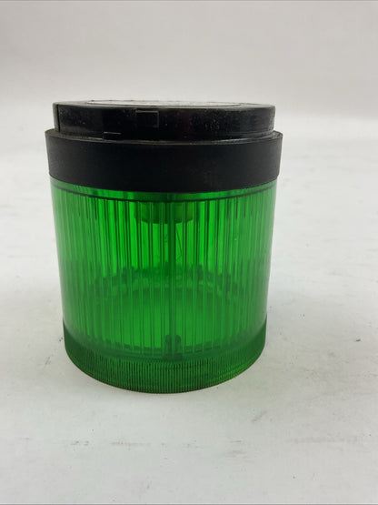 ALLEN BRADLEY 855T-B24DN3 SER B 24V 271mA STEADY INCANDESCENT GREEN STACK LIGHT