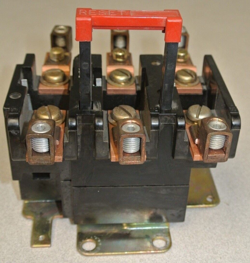 SQUARE D 9065 SEO-12 THERMAL OVERLOAD RELAY / 600VAC / 360VA / 0-120VAC / 3A