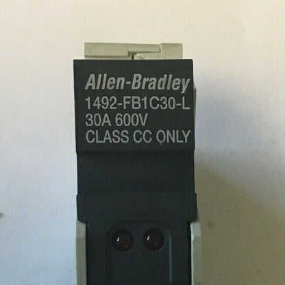 ALLEN-BRADLEY 1492-FB1C30-L FUSE HOLDERS / 30A / 600VAC***(LOTOF7)***