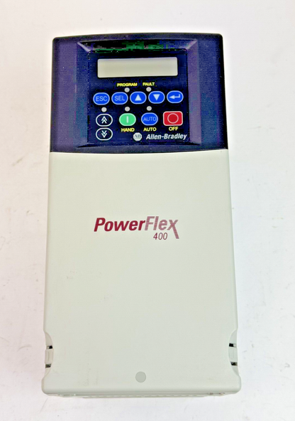ALLEN-BRADLEY - 22C-D022N103 SER. B FRN 8.02 - POWERFLEX 400 - OUTPUT 0-460VAC