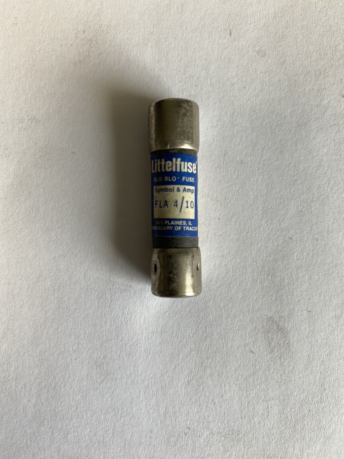 Littelfuse Slo-Blo FLA4/10 4/10A 125V Fuse "Lot of 7"
