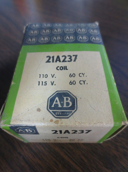 ALLEN-BRADLEY 21A237 COIL 110V/60Hz, 115V/60Hz - NEW SURPLUS
