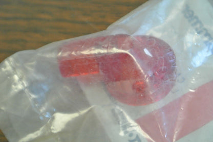 LOT of 2 / CUTLER-HAMMER 10250TFR / CAP "LENS" LEVER - RED / NEW SURPLUS