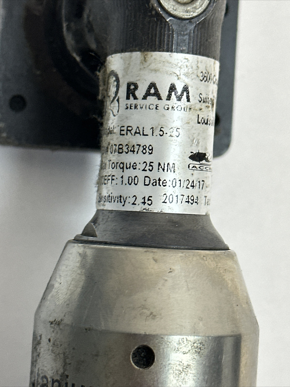 CP ERAL1.5-25 NUTRUNNER TN77/J5-4613 17.60mm