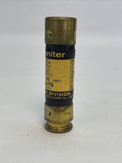 ECONOMY LENR 45 ECON-LIMITER TIME DELAY CLASS RK5 FUSE 45A 250VAC (BOX OF 10)