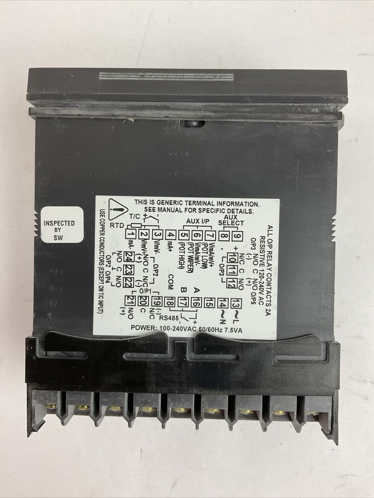 HONEYWELL UDC1700 MICRO-PRO DC170 121001000 DIGITAL CONTROLLER