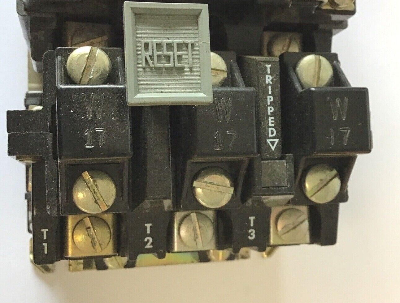 ALLEN BRADLEY 509-BOD STARTER SER.B SIZE 1 115-120V CB236 W/ W17 HEATER