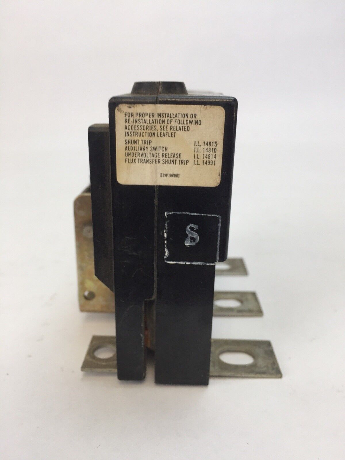 WESTINGHOUSE HKB31250TM TRIP UNIT 125AMP 3POLE INST TRIP 625-1250A