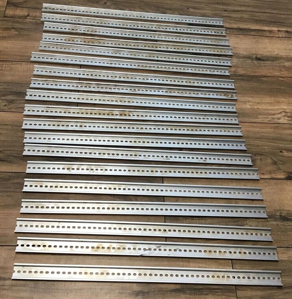 IDEC DIN RAIL 25" ****LOT OF 19****