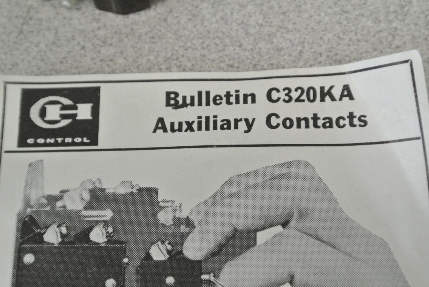 CUTLER-HAMMER C320KA3 AUXILIARY CONTACT / N.O., N.C. / SIZE 1 / 600VAC