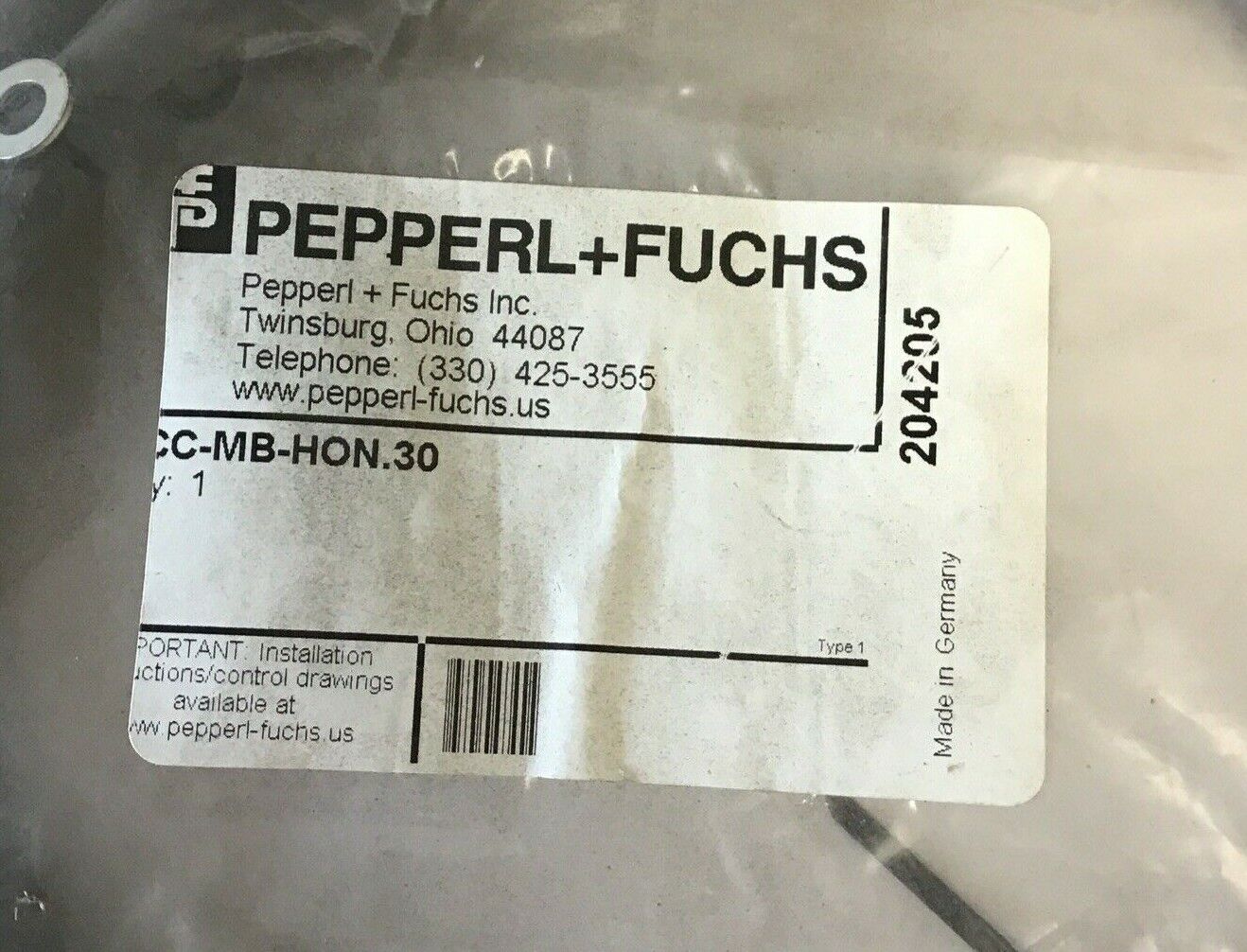 PEPPERL+FUCHS ACC-MB-HON.30 CABLE