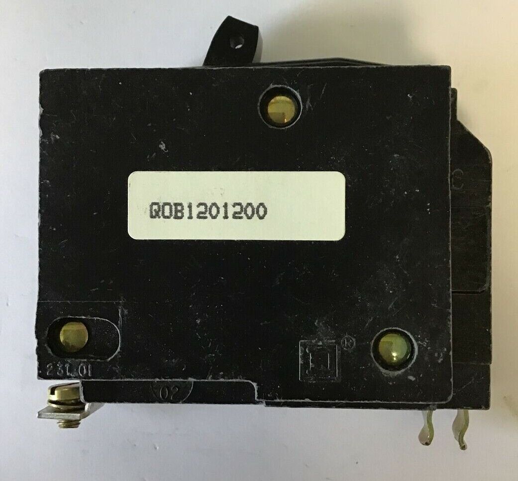 SQUARE D QOB1201200 CIRCUIT BREAKER 20A 120/240VAC 50/60HZ