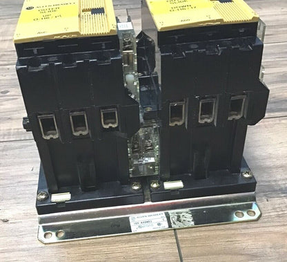 ALLEN BRADLEY 104-A60ND3 REVERSING CONTACTOR SER.C 60A 660V GD473 COIL 120V