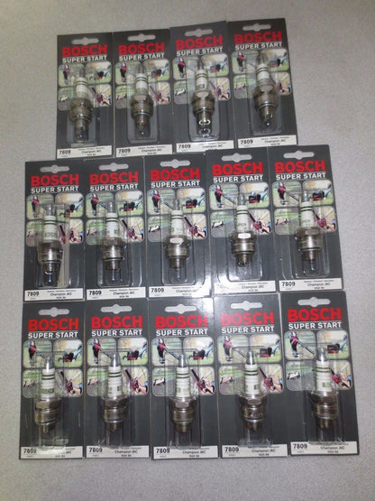 BOSCH 7809 SPARK PLUGS - NEW SURPLUS in ORIGINAL PACKAGING LAWN MOWER, CHAIN SAW