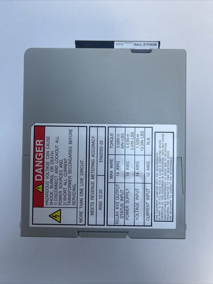 ALLEN BRADLEY 1426-M5E POWER MONITOR 5000 BASIC MODULE SER A FRN 2.45