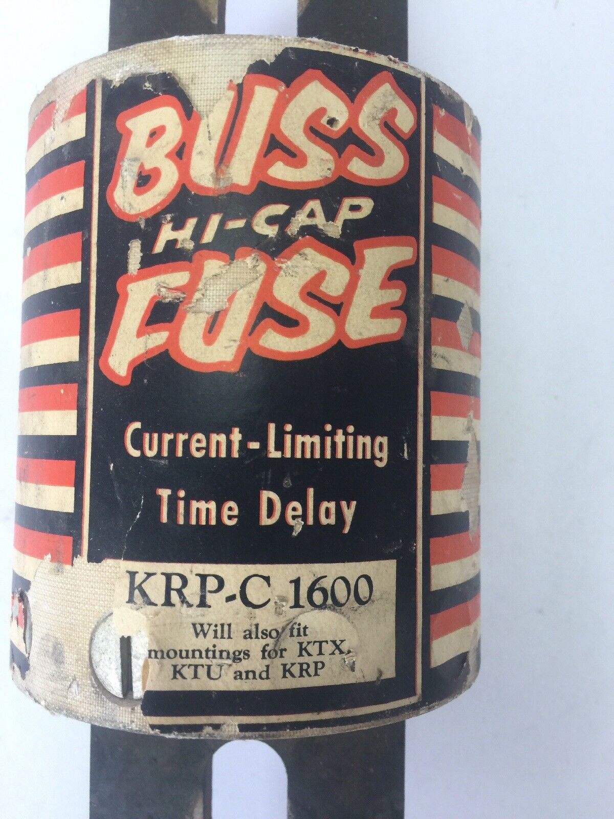 BUSS KRP-C 1600 HI-CAP FUSE CURRENT-LIMITING TIME DELAY 600 VAC 1600 AMP